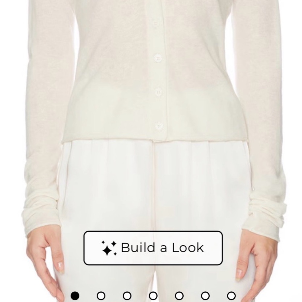 SKIMS Cream Women's Cardigan